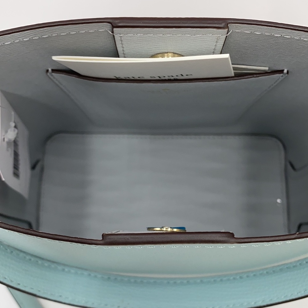 Kate Spade Darcy Small Bucket Crossbody CloudMist - Picture 12 of 16